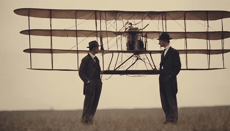 Wright Brothers: The Invention of the Airplane and the Skyward Dream